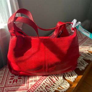 Vince Camuto Red Corin Tote